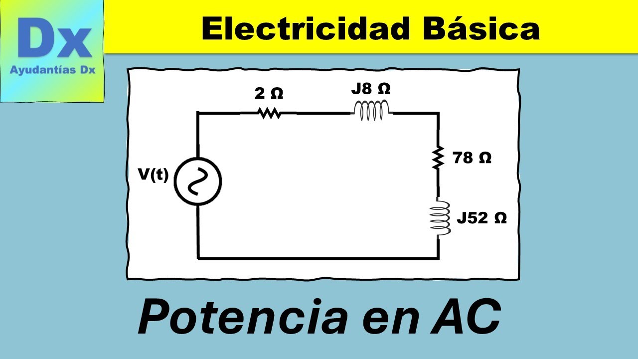 Circuitos AC: Potencia en AC / Electricidad Básica - YouTube