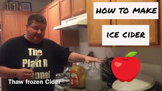 How to make Ice Cider
