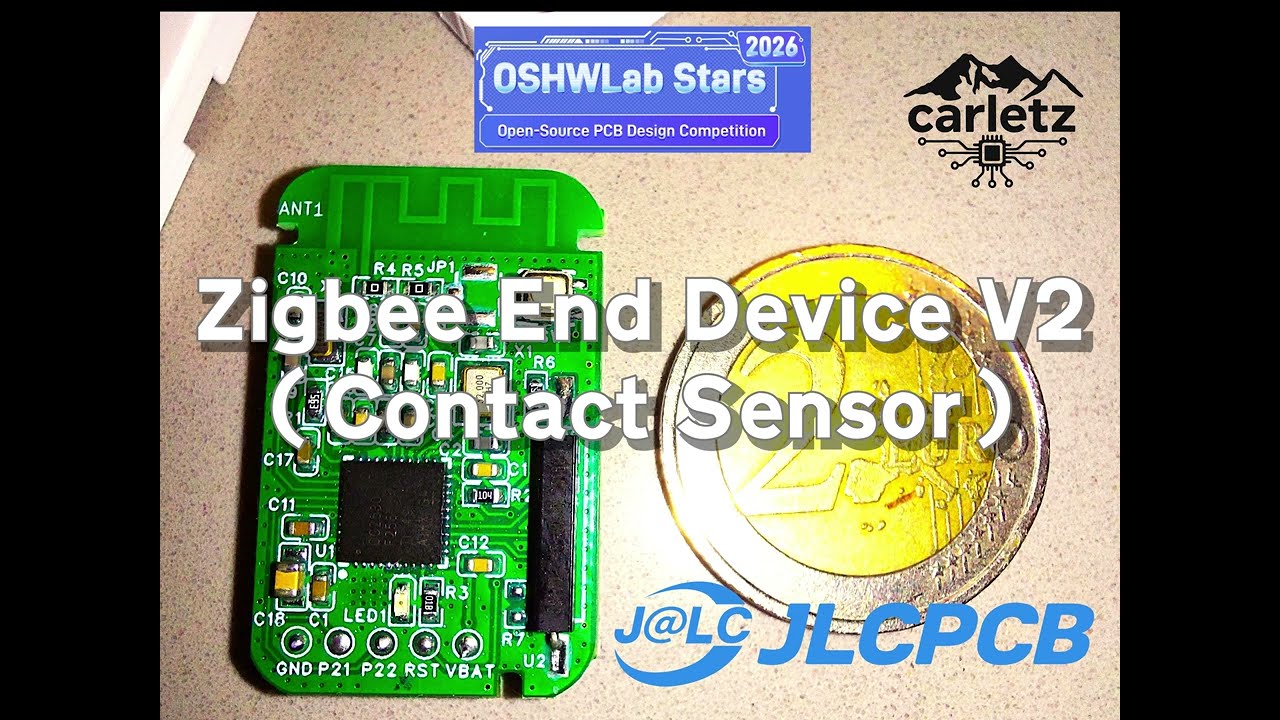 DIY Zigbee contact sensor based on CC2530, compatible with Zigbee2MQTT and Home Assistant.
