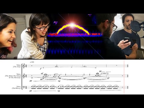 Fun with spectrograms! How to make an image using sound and music