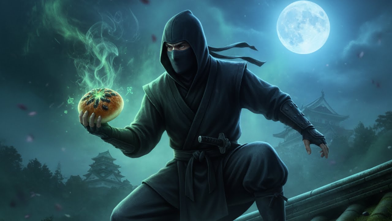 Ninja Invisible The Secret Food That Made Ninjas Invisible - YouTube
