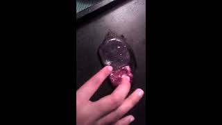 Mixing two slimes together! #SlimeSmoothie