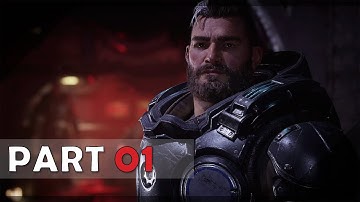 Gears Tactics (Insane) 100% Walkthrough 01 Act 1 - Chapter 1 (Zero Hour)