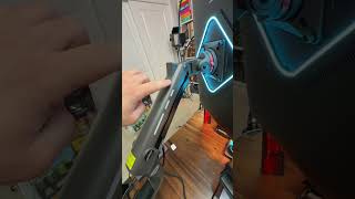 Monitor arm that lifts up to 44lbs and comes with cable management? Yes please #monitorarm