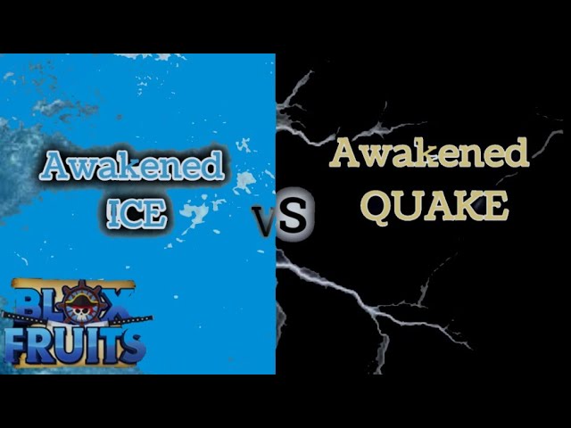 Blox Fruits: FULL AWAKENING PVP! ICE VS FLAME VS QUAKE! (ROBLOX) 