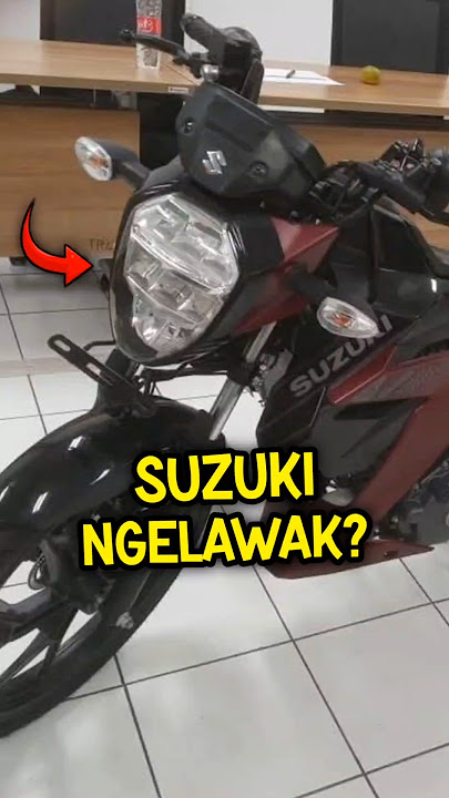 Why is the Latest Suzuki Satria Design Like This?
