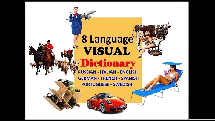 Visual Dictionary 2 Магнолия дерево, Абрикос, Судно на подводных крыльях, Вешалка для одежды