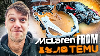 McLaren from TEMU / 765LT CARBON build after CRASH