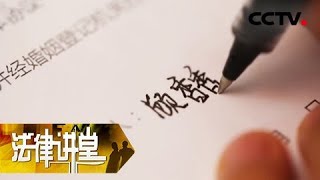 《法律讲堂(生活版)》为儿出国“假”离婚 20181009 | CCTV社会与法