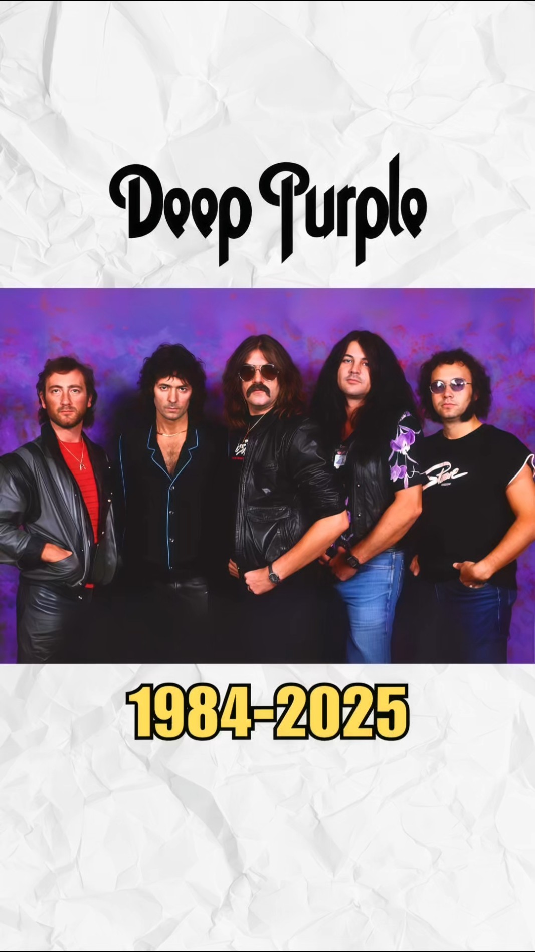 Deep Purple Mark II Reunion (1984-2025) #nostalgia #music