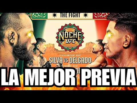 🔥Don't watch UFC night without watching this video first!🔥 | Full preview (Silva vs. Delgado)
