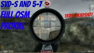 Contract Wars - SVD-S And 5-7 Full OSM Prokill