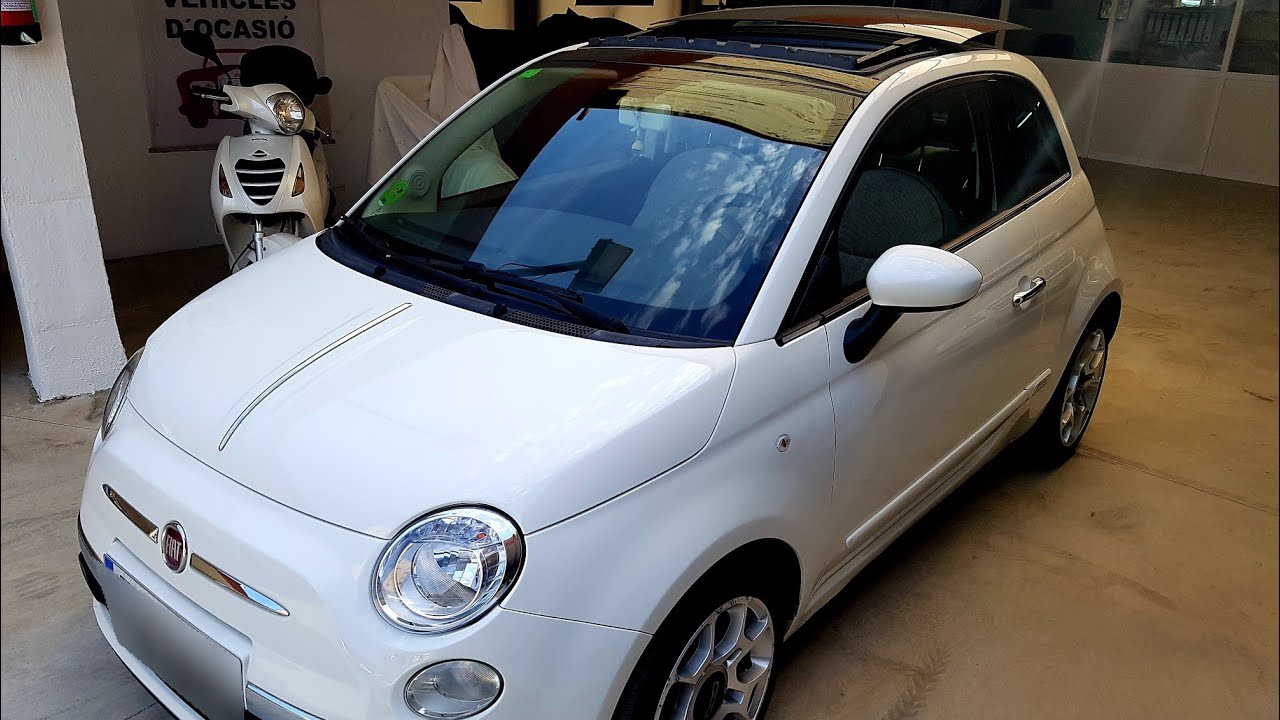Fiat 500 09 Lounge 1 2cc 69cv Gasolina Youtube