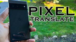 Google Pixel 6 Live Translate Demo