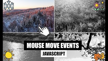 Mouse Move Events JavaScript | How to make Mouse Enter and Out event in JS?