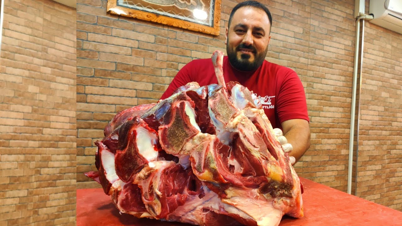 КАК ПРИГОТОВИТЬ ГОВЯЖЬЮ ШЕЙКУ БЕЗ КОСТЕЙ? - Разделка говяжьей шеи @NMG-GAMEPLAY