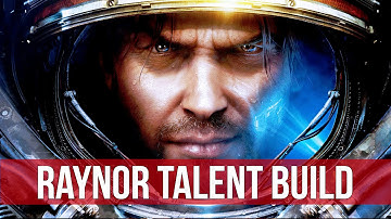 Heroes of the Storm: "Basic Attack" Raynor Talent Build! (4K)