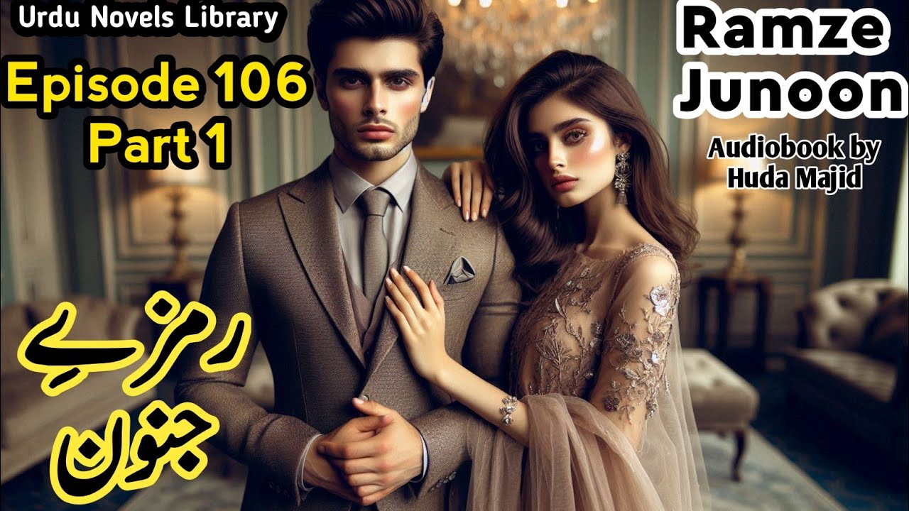 Ramze junoon episode 106 part 1 | wani based urdu novel | forced marriage | urdu novels library