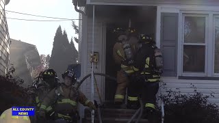 Firefighters Battle Fatal House Fire on Lafayette Street in Linden