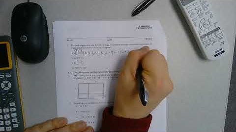 Unit 4 Lesson 8 Equivalent Quadratic Expressions Distributing 1