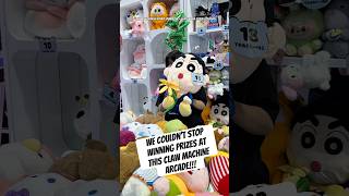 We couldn’t stop winning at ClawZania Claw Arcade!