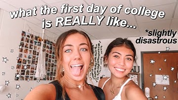 first EVER day of college vlog!! *freshman year*
