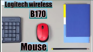 logitech b170 wireless mouse unboxing || RED color|| Review