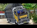 NEW UPDATE v4.4 BUSSID MOD CANTER SAMUDRA KAROSERI $$ ANIMASI STROBO MATA GERAK OBB REAL SOUND ETS2