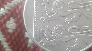 Valuable and Rare Royal Shield Medal Coin ELIZABETH II∙DEI∙GRA∙REG∙FID∙DEF∙ Ten pence 2016