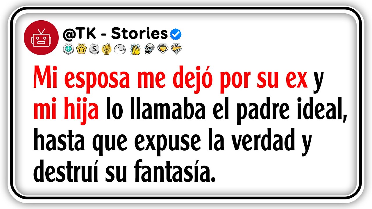Mi esposa me dejó por su ex y mi hija lo llamaba el padre ideal, hasta que expuse la verdad y...