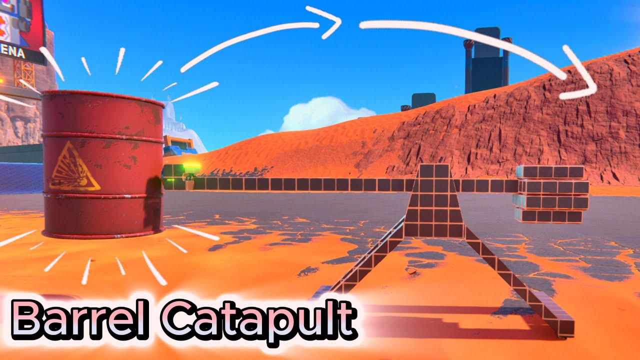 Can i make a BARREL catapult?