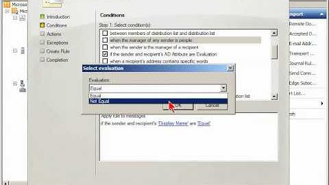 Microsoft Exchange Server 2010 Training Videos - First Look Into the New Transport Rules Features