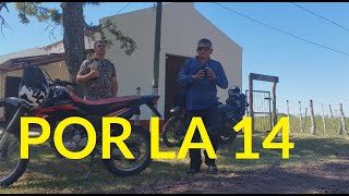 RECORRIDO EN MOTO POR LA 14- SAN ISIDRO GOYA -2023-