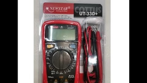 Digital Multimeter Newstar UT-33D+