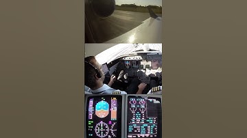 Pitch Perfect Learjet Landing! Captain Yves piloting Nolinor
