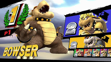 Super Smash Bros. For Wii U Controlling 8 Players with 1 Controller Glitch