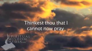 Matthew 26:53 - Thinkest thou that I cannot now pray to my Father, and he shall - Bible Verses