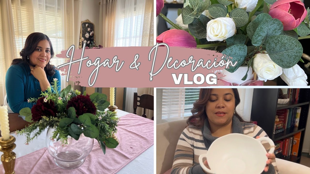 Decoración Romántica 💕 de Mi Sala & Comedor + Compras en Ross #vlogs 