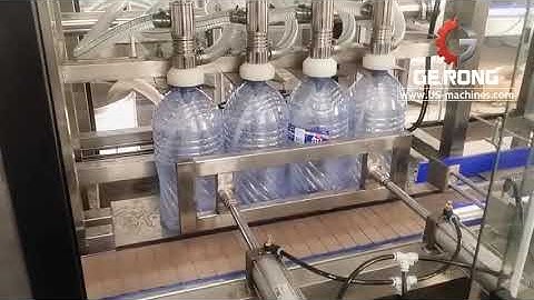 5 10 liters linear type automatic bottle filling machine water filler equipment