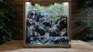 making forest river | paludarium | Aquaterrarium | DIY Filter