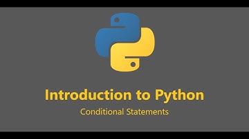 Conditional Statements - Python