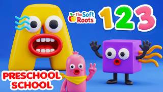Preschool Learning activities for 3 year olds at home | Learn ABC Phonics Shapes Numbers Colors 🌈 screenshot 1