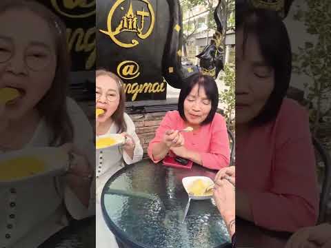 อร่อยสมคำร่ำลือ ข้าวเหนียวมะม่วงมานะ ร่มฟ้าภูพิงค์เชียงใหม่ อร่อยมาก #ยิ่งยงยอดบัวงาม #ทิพย์