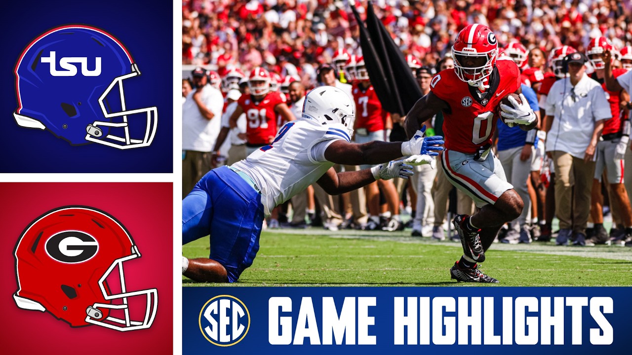 WATCH: Tennessee State Tigers vs. No. 3 Georgia Bulldogs | Game Highlights | 2026 SEC Football