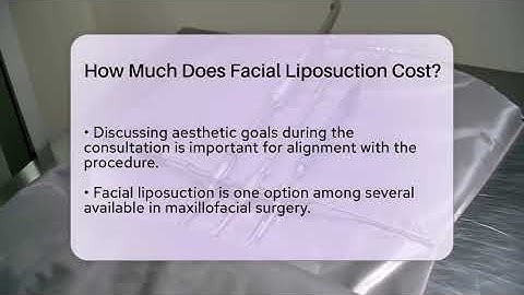 How Much Does Facial Liposuction Cost? - The Operating Table