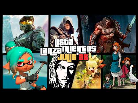 📆 Lista de Lanzamientos JULIO 2026 | Assassin's Creed, DOOM, Halo, Splatoon & Scarlett Deer Inn
