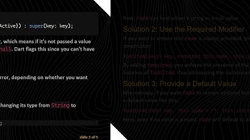 Resolve Nullable Error in Dart: Ensuring Non-nullable String Parameter