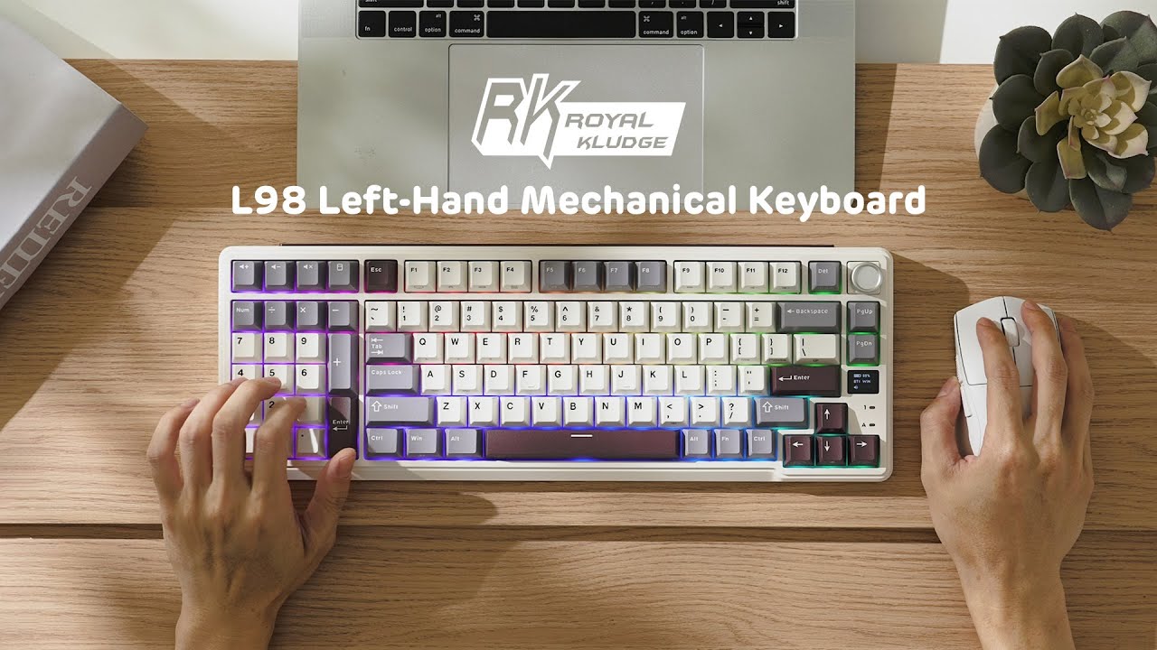 Left-Handed Numpad — Genius or Just Different? Discover the RK L98 ...