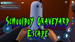DO NOT ENTER AT MIDNIGHT! 🚫 | Schoolboy Graveyard Escape Part 2 screenshot 5