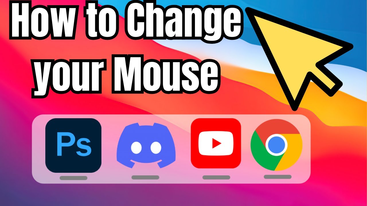 How To Change Your Mouse Cursor On Windows 11 - YouTube